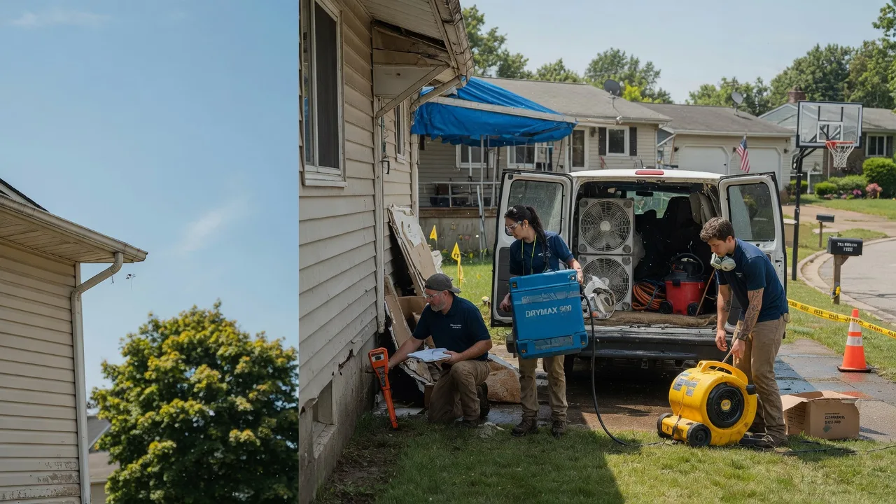 Ceiling Leak Cleanup in Olin, IA near me